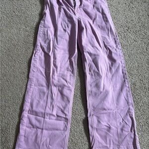 American Eagle Outfitters Lavender Pants